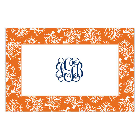 Coral Repeat Placemats
